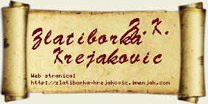 Zlatiborka Krejaković vizit kartica